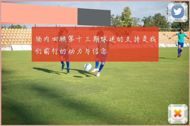 场内回顾第十三期球迷的支持是我们前行的动力与信念